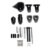 Kawasaki Ninja 400 Crash Slider Protector Aluminum Frame Black (18-23)