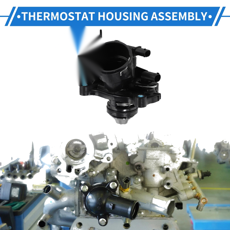 Mercedes-Benz W205 R172 C250 Engine Coolant Thermostat Housing (2015-2020)