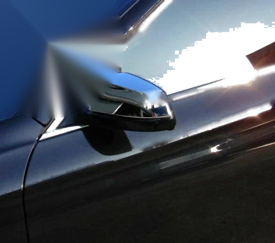 BMW 5 Series F10 Chrome Side Door Mirror Covers (2011-2016)