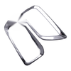 Hyundai Kona Front Fog Light Covers Trim Chrome (2017-2019)