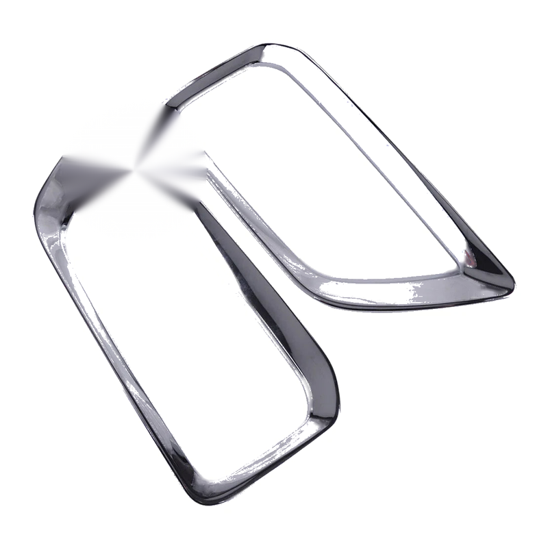 Hyundai Kona Front Fog Light Covers Trim Chrome (2017-2019)