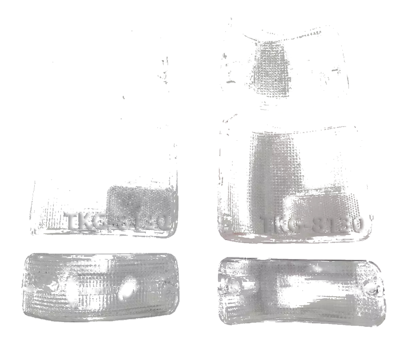 Honda Passport / Isuzu Pickup / Amigo 2 x Rear Tail Light Lenses (89-94)