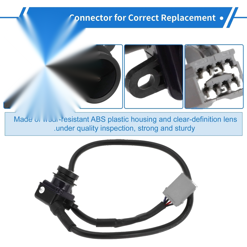 Dodge Dart Rear View Camera 120-180 Degree (2013-2016)