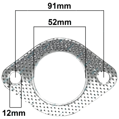 Nissan Gazelle S12 4cyl CA20E 2.0L SOHC 1984~1988 Exhaust Pipe Flange Gasket
