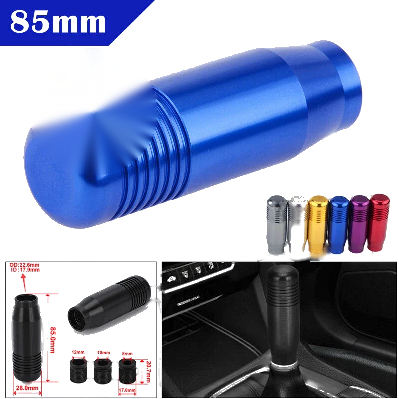 Car Manual Transmission Aluminum Gear Stick Shift Knob 85mm