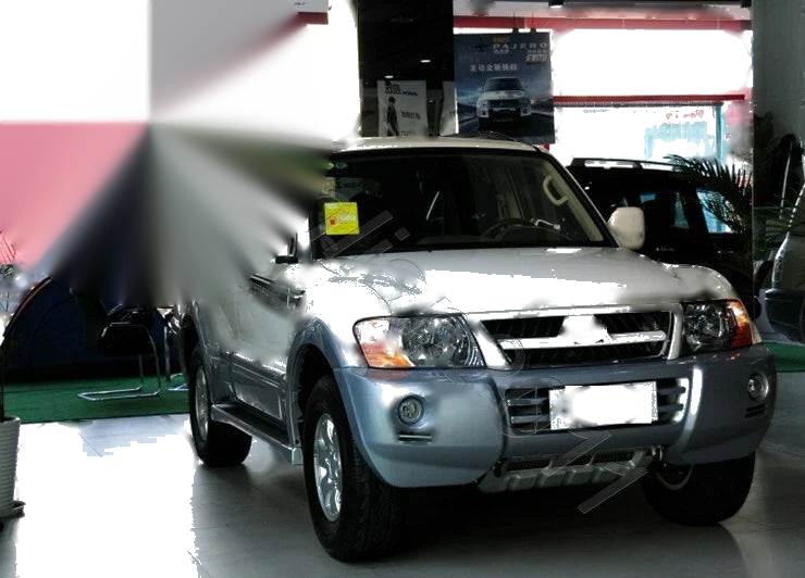 Mitsubishi Montero 2001-2006 with LED Lights Chrome Side Mirror Cover Trim