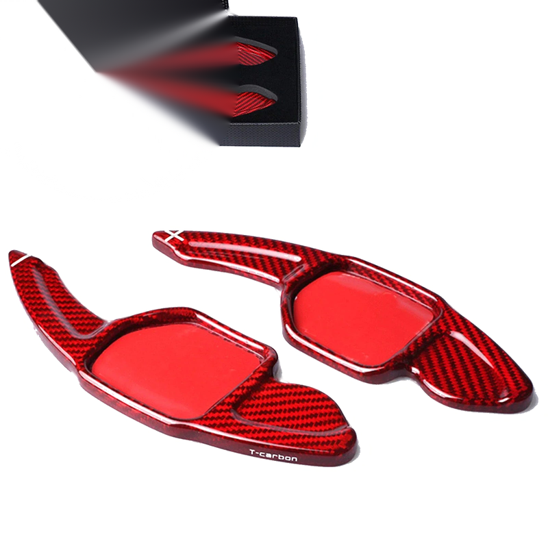 Audi S8 Q3 Q5 Q7 R8 2 x Carbon Fiber Shift Paddles (2013-2016)