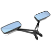 Harley Road Glide, Touring, Road King Black Rectangle Motorcycle Mirrors