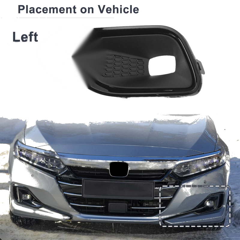 Jeep Cherokee Front Left Fog Light Grill (2019-2022)