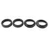 Car Front Fork Damper Shock Absorber 35X48MM Black Oil & Dust Seals