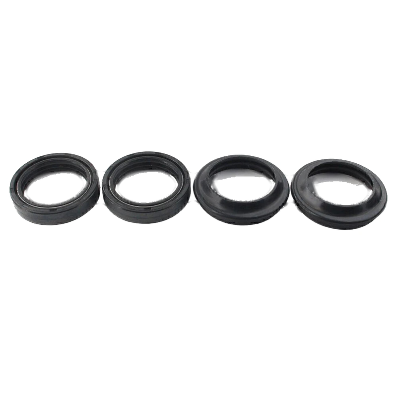 Car Front Fork Damper Shock Absorber 35X48MM Black Oil & Dust Seals