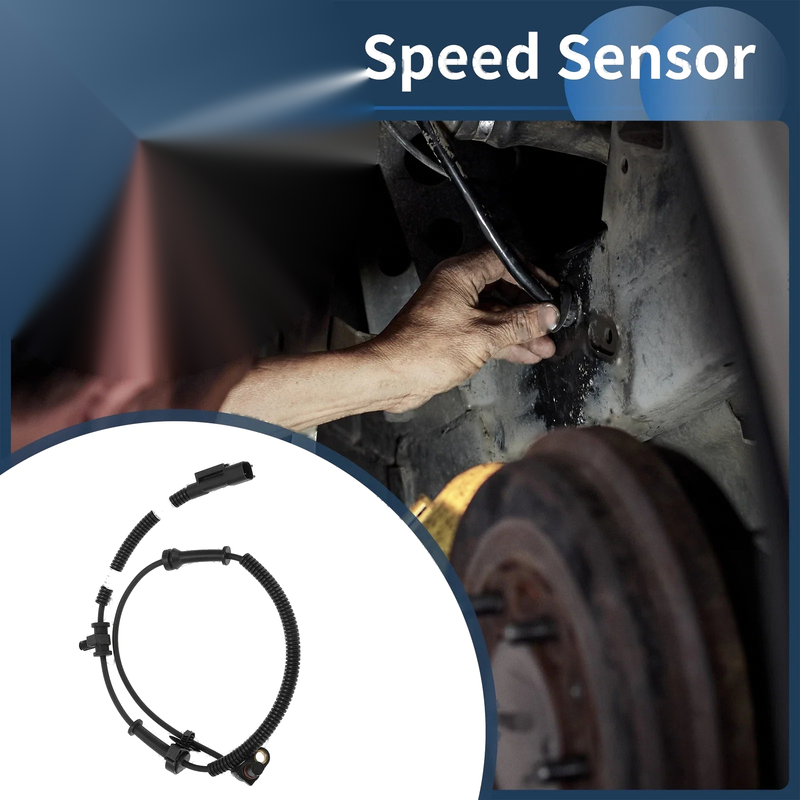 Dodge Ram 1500 Pickup 4WD ABS Wheel Speed Sensor (2010-2018)