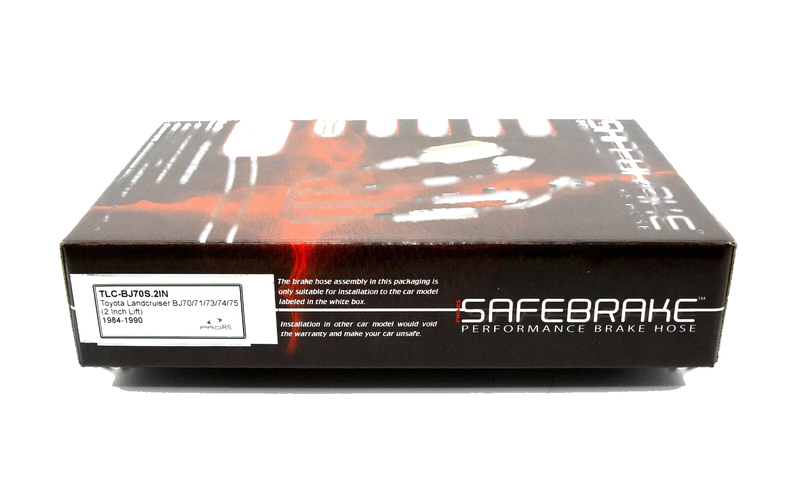 Landcruiser BJ70, BJ73, BJ74, BJ75 (2 Inch Lift) Brake Line Kit (1984-1998)