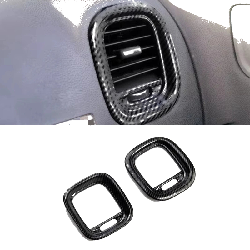 Dodge Charger Front Side Air Vent Outlet Cover Trim Carbon Fiber (2016-2021)