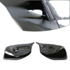 BMW E60 E61 Glossy Black Rear View Mirror Covers (2004-2007)