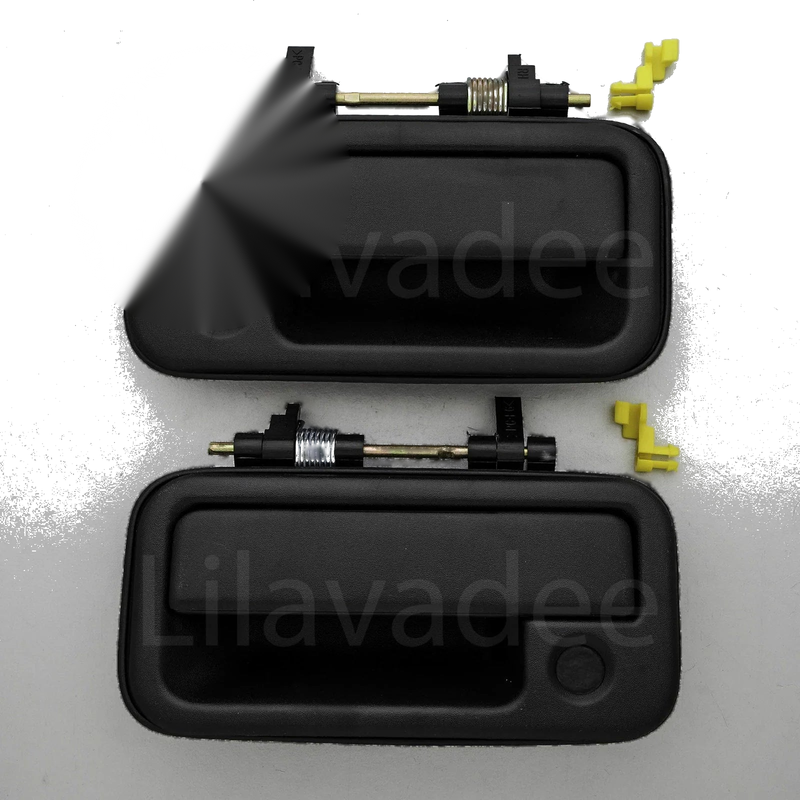 Isuzu TF TFR Holden Rodeo Vauxhall Brava Black Rear Outer Door Handles (1997-2004)