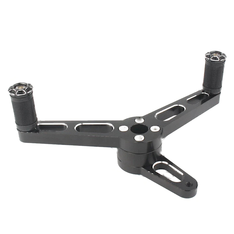 Harley Sportster 883 1200 48 (2004-2018) Black / Silver Heel Toe Shifter