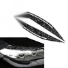 BMW 5 Series F10 Front Headlight Eyebrow Eyelid Covers (2010-2013)