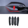 BMW X3 G01 ABS Carbon Fiber Look Side Door Handle Cover Trim (2018-2024)