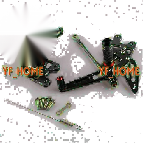 Suzuki GSXR1000 (2007-2008) - CNC Grey Rearset Foot Pegs