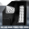 Mercedes-Benz C E S GLC GLK SLK Class 2 x Gas Brake Pedal Pads Covers