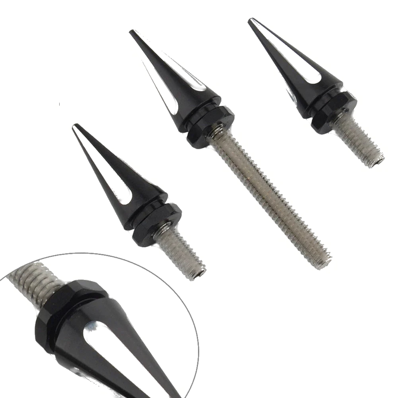 Harley Electra Glide 2014-2023 Black 3 x Windshield Trim Screws