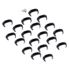 Fiat Ducato Peugeot Boxer 20 x Side Protection Strips Mounting Clips