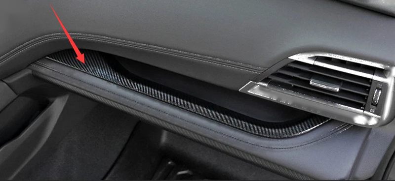 Subaru Outback Carbon Fiber 1 x Front Storage Cabinet Cover Trim (2021-2022)