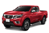 2 x Door Cab Nissan Navara Weathershields (2014-2024)