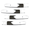 Cadillac SRX ABS Chrome Silver Exterior Door Handle Cover (2010-2016)