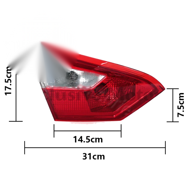 Ford Focus 2012-2014 Rear Tail Light