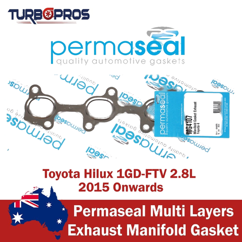 Toyota Hilux 1GD-FTV 2.8L 2015 Onwards Permaseal Exhaust Manifold Gasket