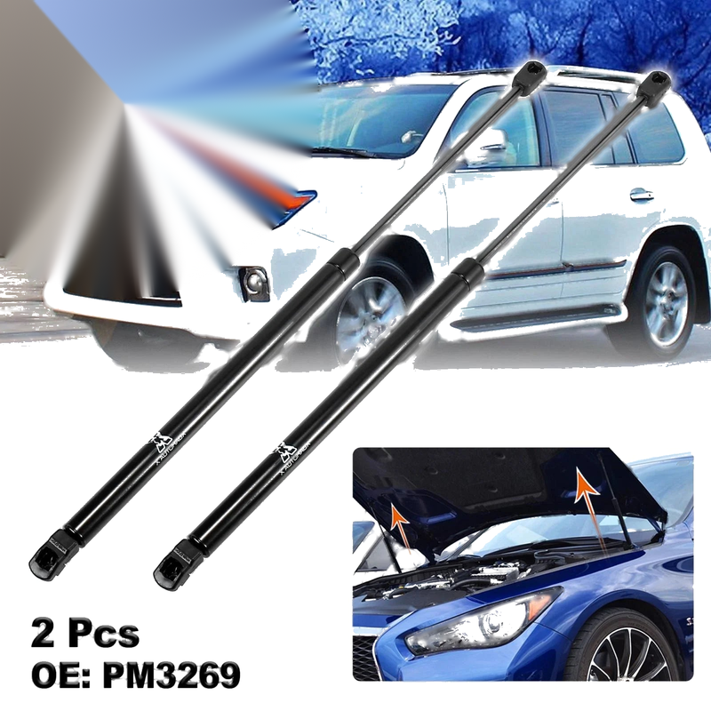 Lexus RX350 RX450h 2 x Front Hood Lift Supports Struts Gas Springs (2007-2022)