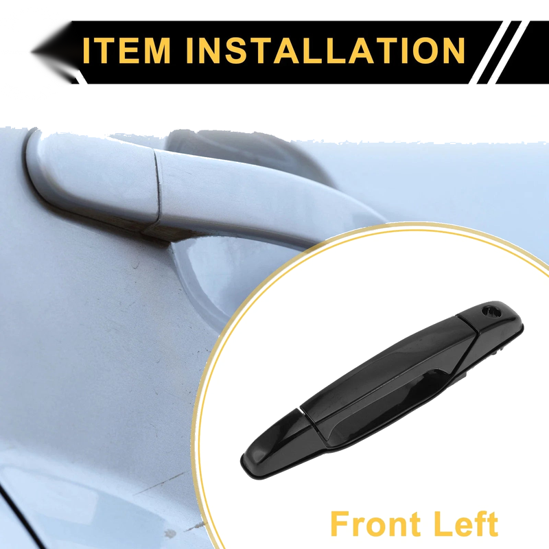 Cadillac Escalade Front Left Exterior Door Handle (2007 - 2013)