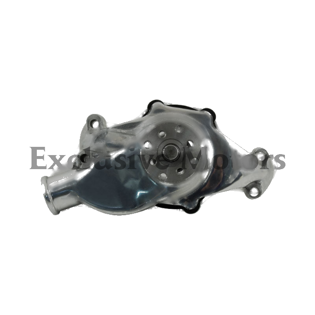 Chevy Small Block Short Water Pump Polished Aluminum (1955-1995)