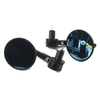 Dirt Bike Bobber Cafe Motorcycle 7/8" Handle Bar End Rearview Side Mirrors
