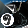 Nissan Qashqai J11 (2013-2022) Black 6 Speed Manual Gear Shift Knob