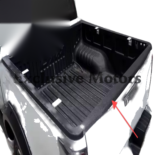 Toyota Hilux Wellside Tailgate Protector Matte Black (2015-2020)