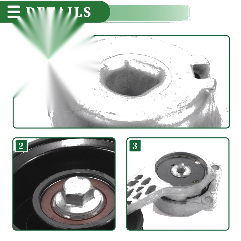 Ford E-150 Engine Belt Tensioner Pulley Assembly (2003-2014)