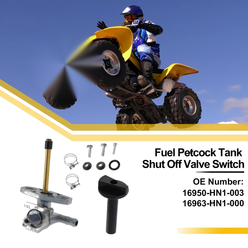 Honda Sportrax 400 ATV Fuel Valve Petcock Gas Tank Switch (2000-2007)
