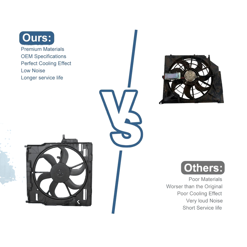 BMW X5 E70 X6 E71 E72 xDrive 35i Radiator Cooling Fan 400W (2007-2014)