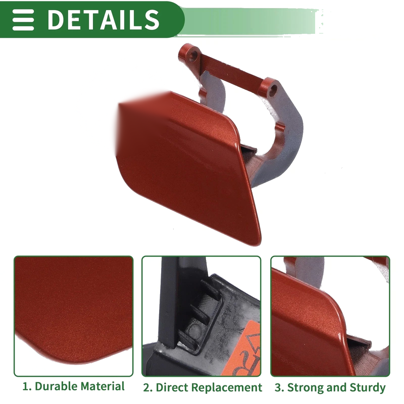 Mercedes-Benz Front Right Bumper Headlight Washer Nozzle Cover (2010-2015)