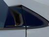 Toyota Prius Rear Door Handle & Corner Window Cover Trim (2023-2024)