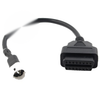 YAMAHA YZF-R125 MT-125 3Pin to 16Pin OBD2 Diagnostic Scanner Adapter Cable