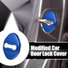 Ford Focus (2019-2021) - Blue Protectors 4 x Car Door Lock Latch Covers