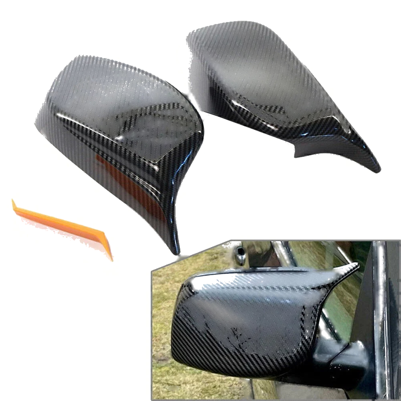 BMW 5 6 Series M Style Side Rearview Mirror Cover Caps (2003-2010)