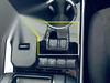 Toyota Highlander Carbon Fiber Park Brake Button Cover Trim (2020-2022)