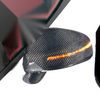 Audi R8 2007-2011 Real Carbon Fiber Add-on Side Mirror Cover Caps Trim