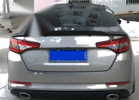 Kia K5 Optima Sedan Glossy Black R Style Boot Rear Spoiler Wing (2011-2013)