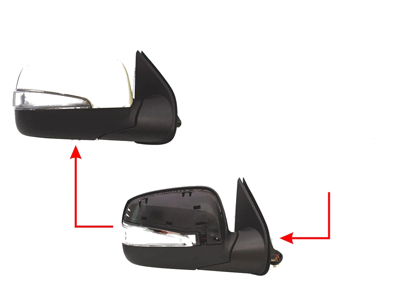 Isuzu DMax D-Max RH Side View Mirror LED (2008-2011)